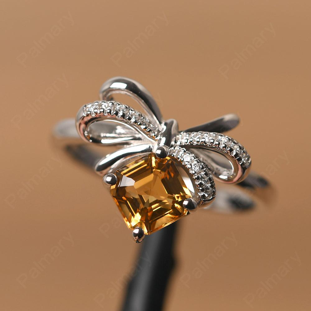 Sterling silver cheapest maple citrine and multi yellow honey citrine ring