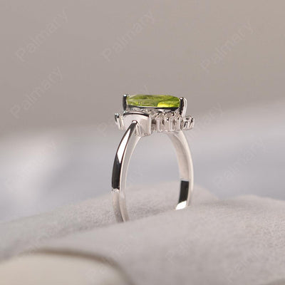 Marquise Cut Vintage Peridot Rings - Palmary