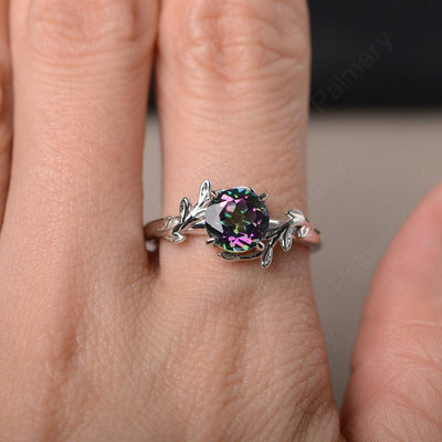 Twig Mystic Topaz Ring Sterling Silver - Palmary